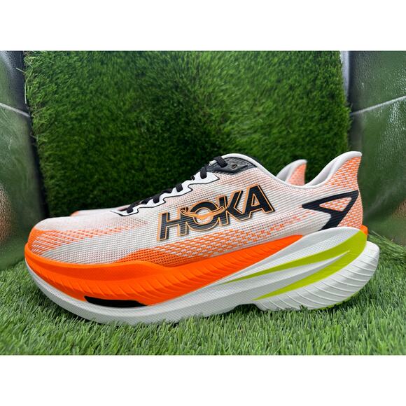 Hoka One One Mach X 3 1168720-WNG Athletic Sneaker Men\'s 13D White Knit Running main image 10